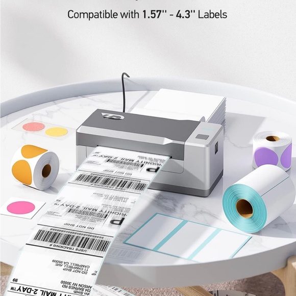 Tordorday Other Tordorday Bluetooth Thermal Label Printer Rh4bt
